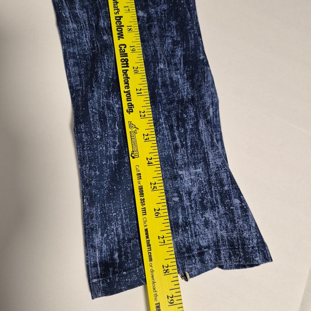 Jaanuu Navy Blue Textured Drawstring Scrub Joggers - Picture 10 of 15